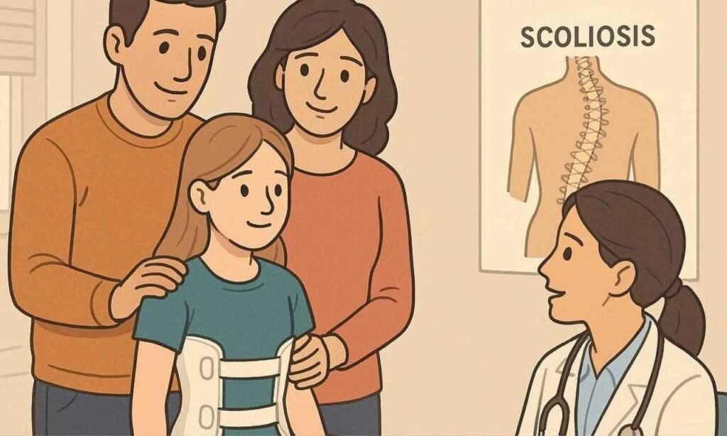 Apoio familiar no tratamento da escoliose