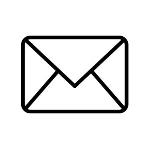 Uma imagem com um Envelope desenhado simbolizando Contato