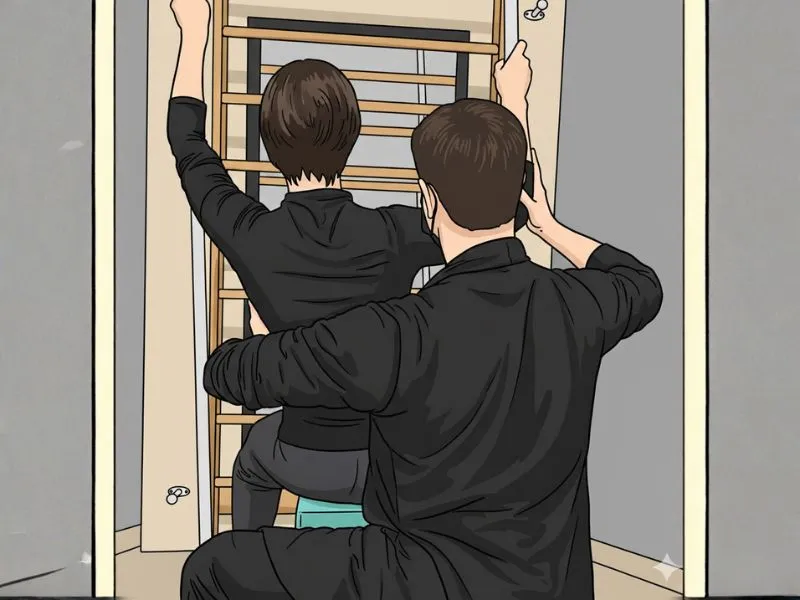 Escoliose idiopática: cirurgia ou tratamento conservador? 4 profissional tratando a Escoliose idiopática com o método Schroth.